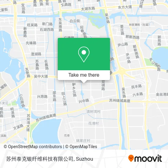 苏州泰克银纤维科技有限公司 map