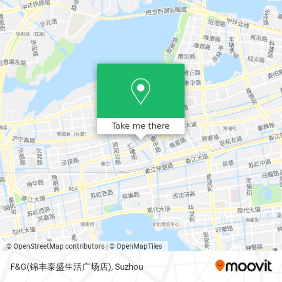 F&G(锦丰泰盛生活广场店) map