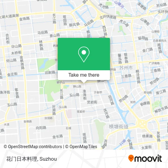 花门日本料理 map