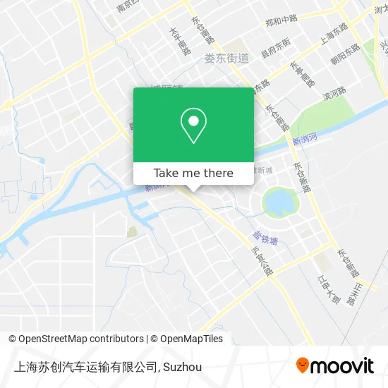 上海苏创汽车运输有限公司 map