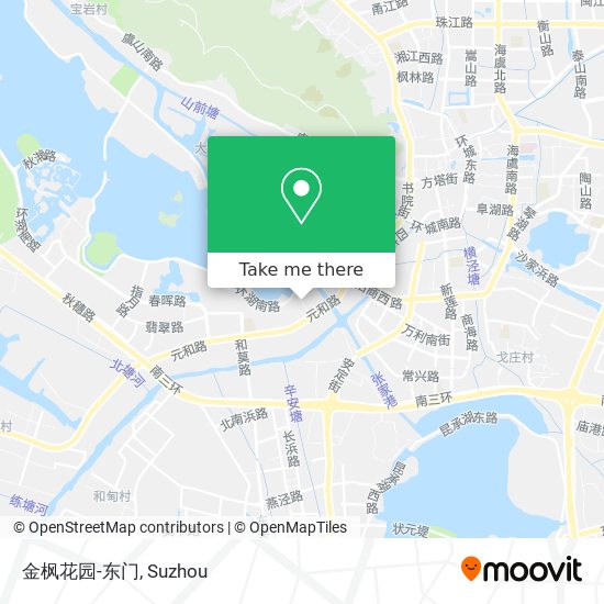 金枫花园-东门 map