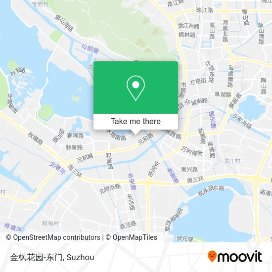 金枫花园-东门 map