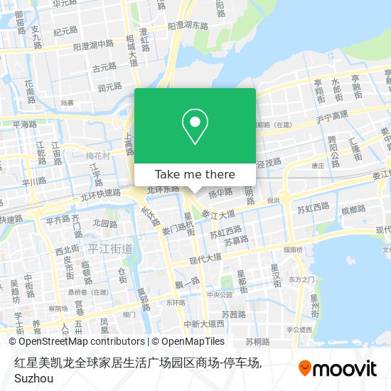 红星美凯龙全球家居生活广场园区商场-停车场 map