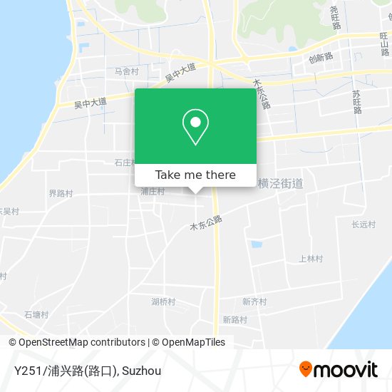 Y251/浦兴路(路口) map