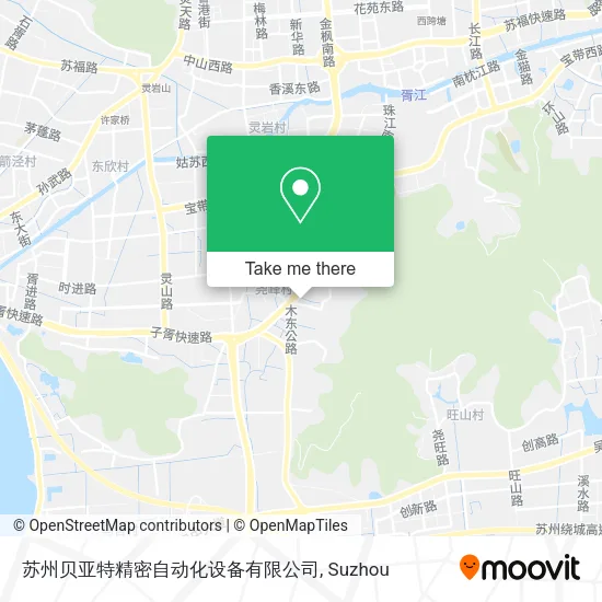 苏州贝亚特精密自动化设备有限公司 map