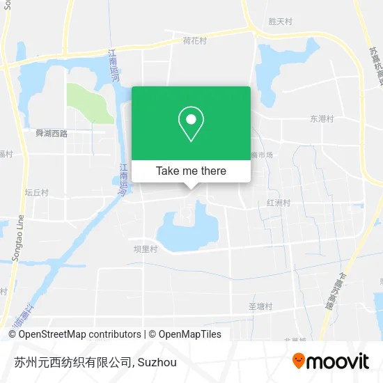苏州元西纺织有限公司 map