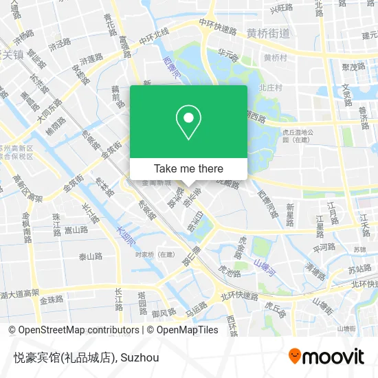 悦豪宾馆(礼品城店) map