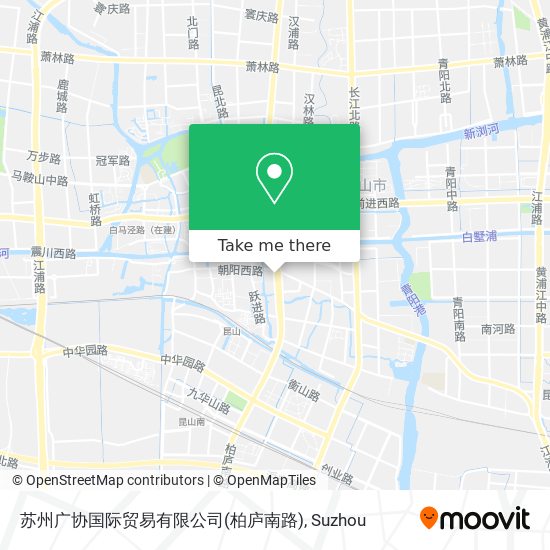 苏州广协国际贸易有限公司(柏庐南路) map