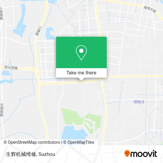生辉机械维修 map