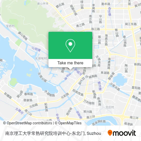 南京理工大学常熟研究院培训中心-东北门 map
