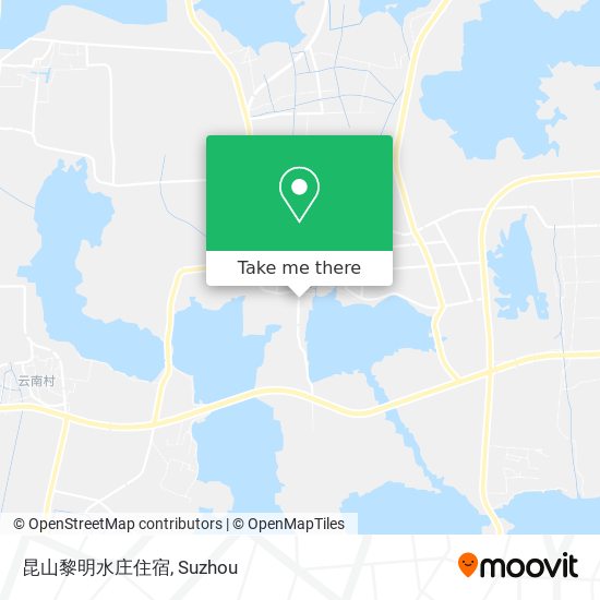 昆山黎明水庄住宿 map