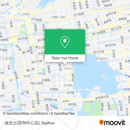 德克士(苏州中心店) map