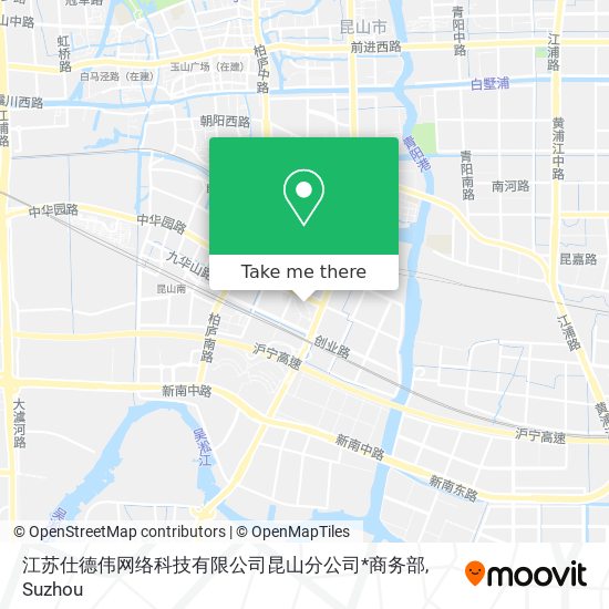 江苏仕德伟网络科技有限公司昆山分公司*商务部 map