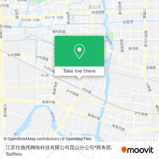 江苏仕德伟网络科技有限公司昆山分公司*商务部 map
