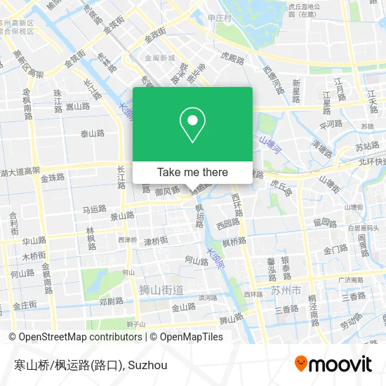 寒山桥/枫运路(路口) map