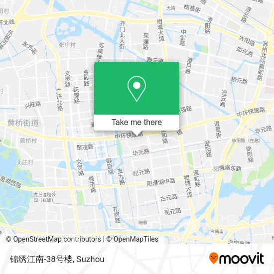 锦绣江南-38号楼 map