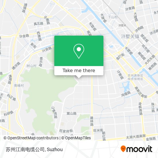 苏州江南电缆公司 map