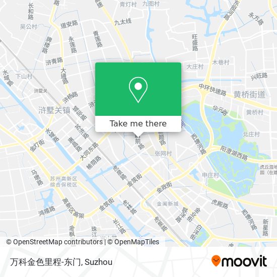 万科金色里程-东门 map