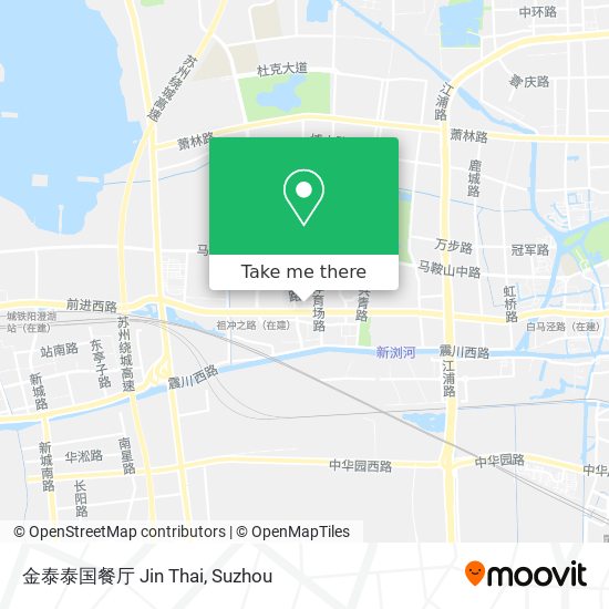 金泰泰国餐厅 Jin Thai map