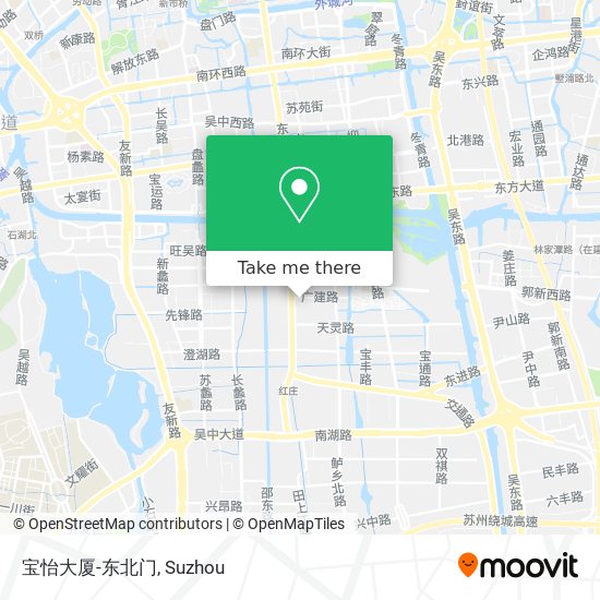 宝怡大厦-东北门 map
