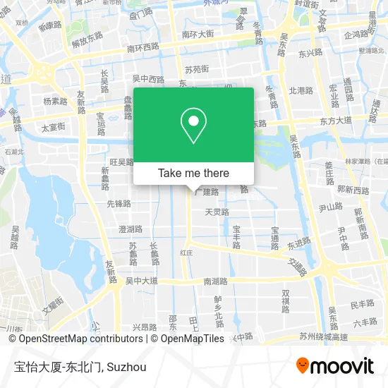 宝怡大厦-东北门 map