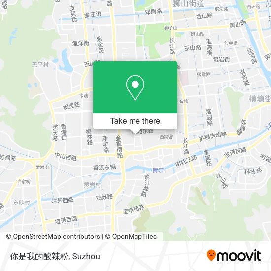 你是我的酸辣粉 map