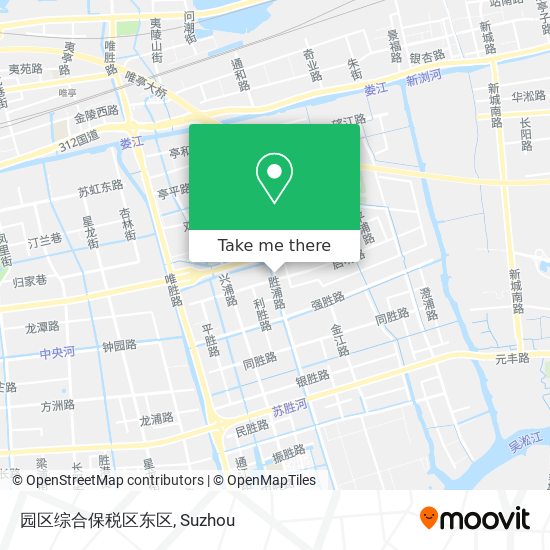 园区综合保税区东区 map