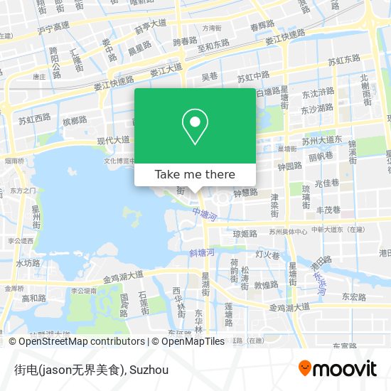 街电(jason无界美食) map