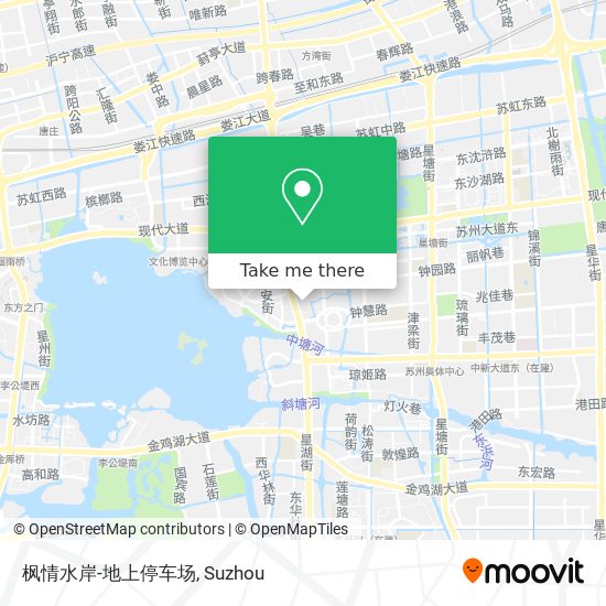 枫情水岸-地上停车场 map