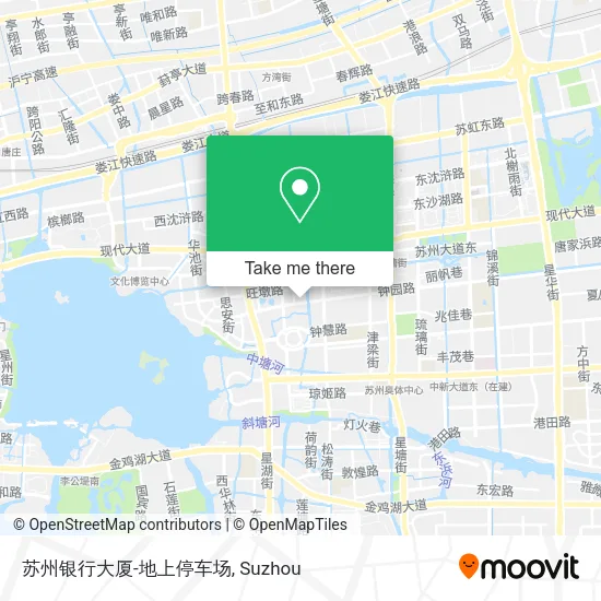 苏州银行大厦-地上停车场 map