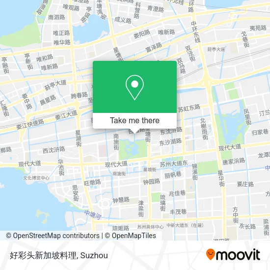好彩头新加坡料理 map