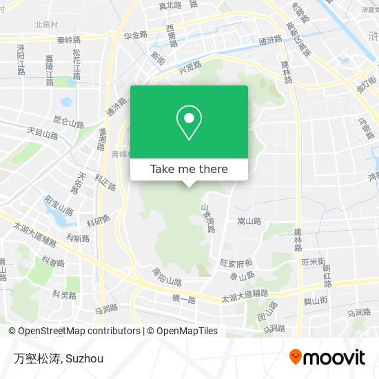 万壑松涛 map