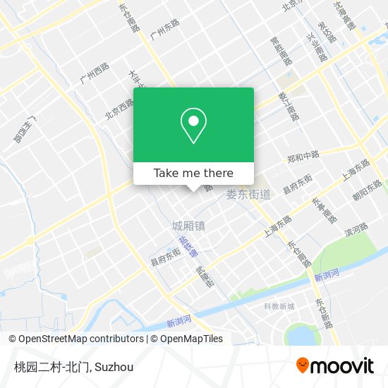 桃园二村-北门 map