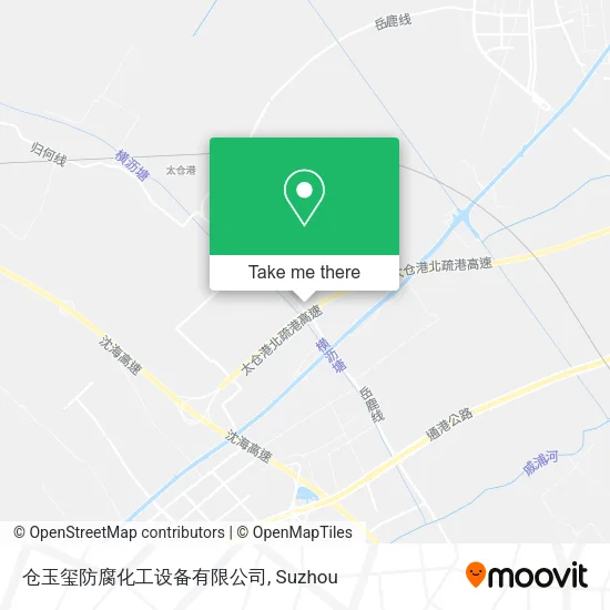 仓玉玺防腐化工设备有限公司 map