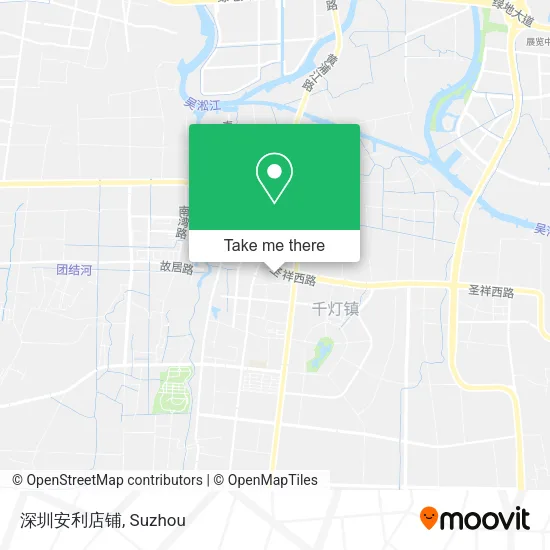 深圳安利店铺 map