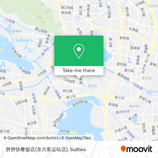 胖胖快餐饭店(东方客运站店) map