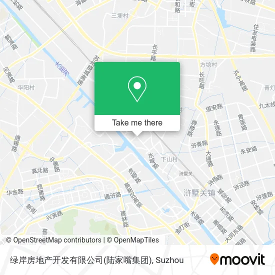 绿岸房地产开发有限公司(陆家嘴集团) map