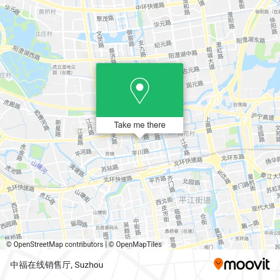 中福在线销售厅 map