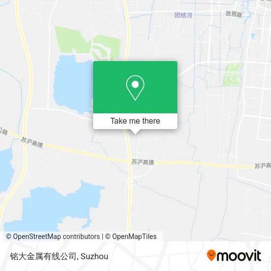 铭大金属有线公司 map