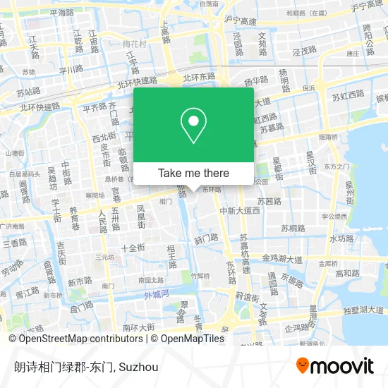 朗诗相门绿郡-东门 map