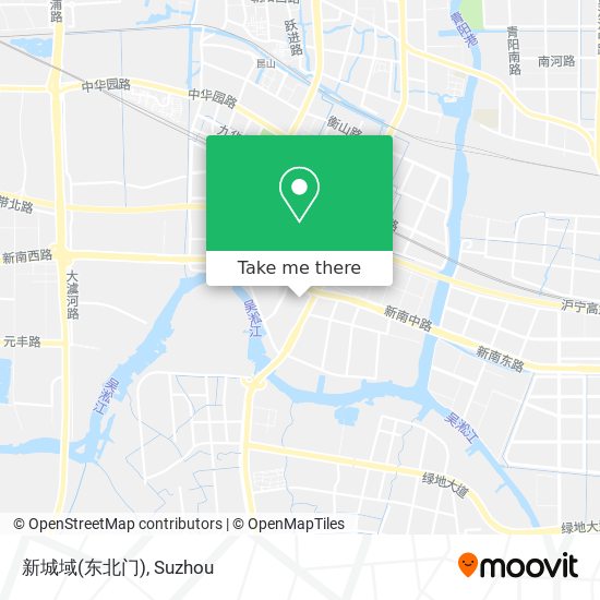 新城域(东北门) map
