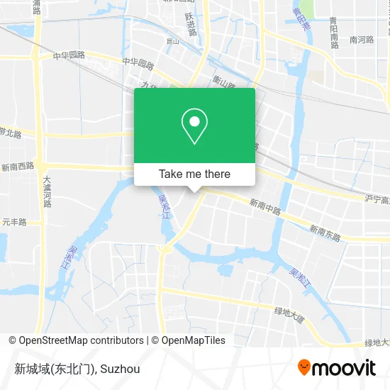 新城域(东北门) map