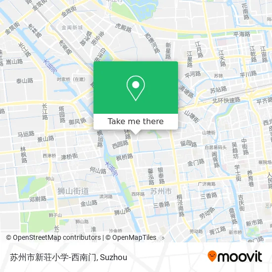 苏州市新荘小学-西南门 map