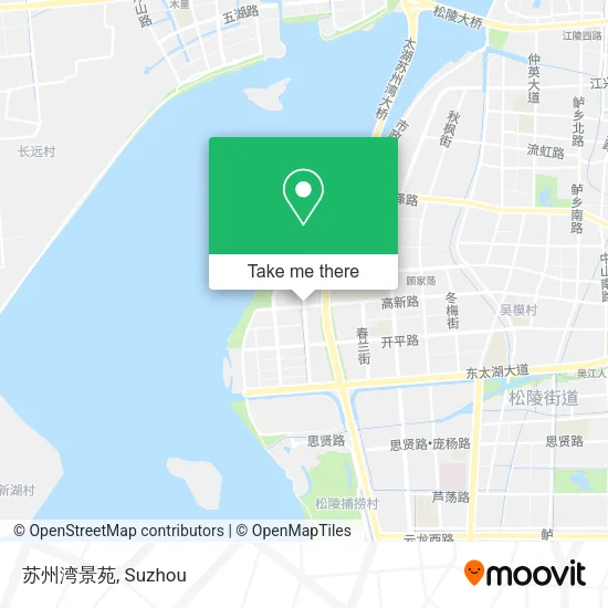 苏州湾景苑 map