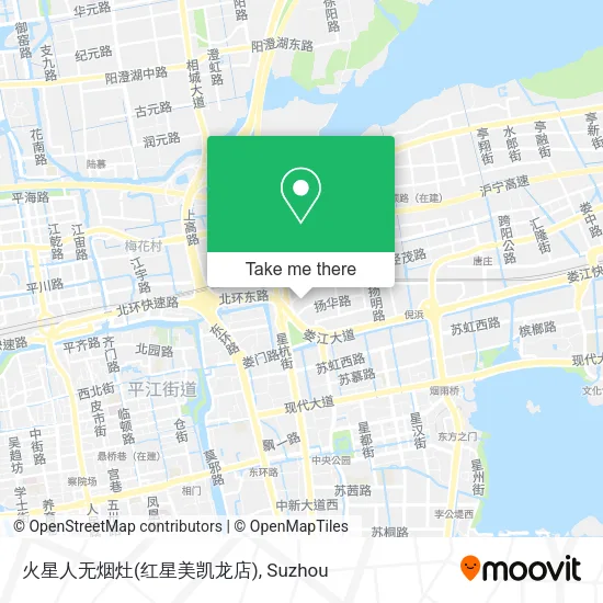 火星人无烟灶(红星美凯龙店) map