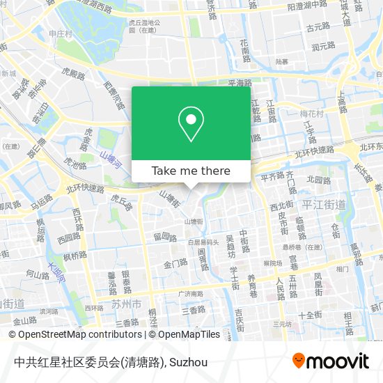 中共红星社区委员会(清塘路) map