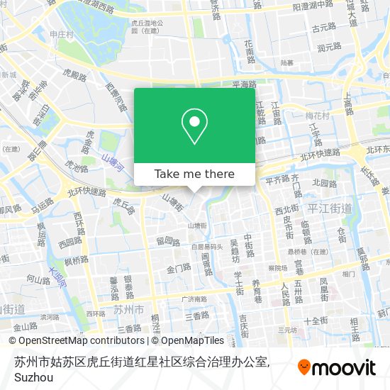 苏州市姑苏区虎丘街道红星社区综合治理办公室 map