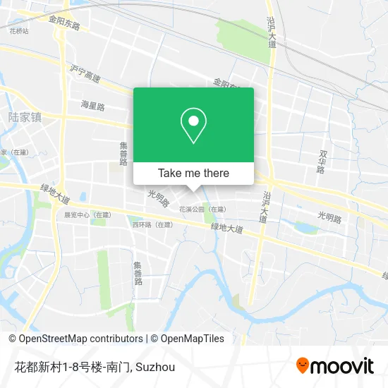 花都新村1-8号楼-南门 map
