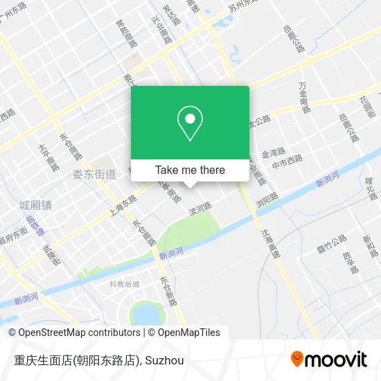 重庆生面店(朝阳东路店) map