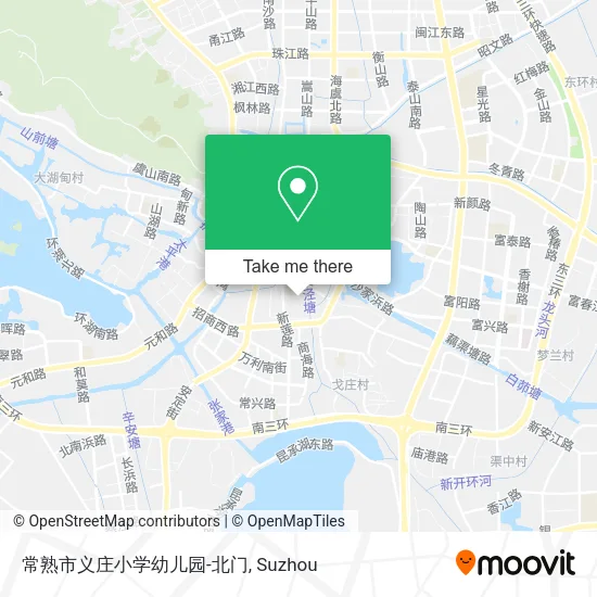 常熟市义庄小学幼儿园-北门 map